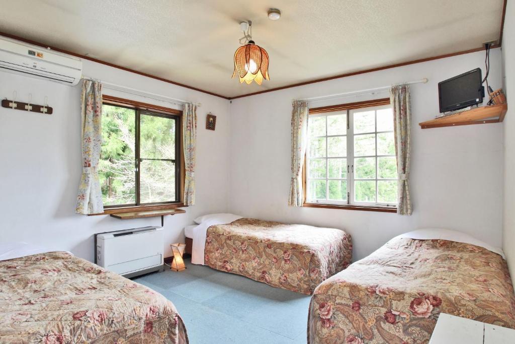 ペンション ちゃうちゃう Bed & Breakfast ฮาคุบะ ห้อง รูปภาพ